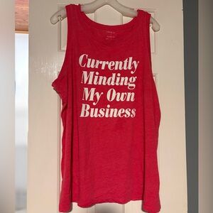 Torrid Signature Jersey Everyday Red Crew Neck Size 2